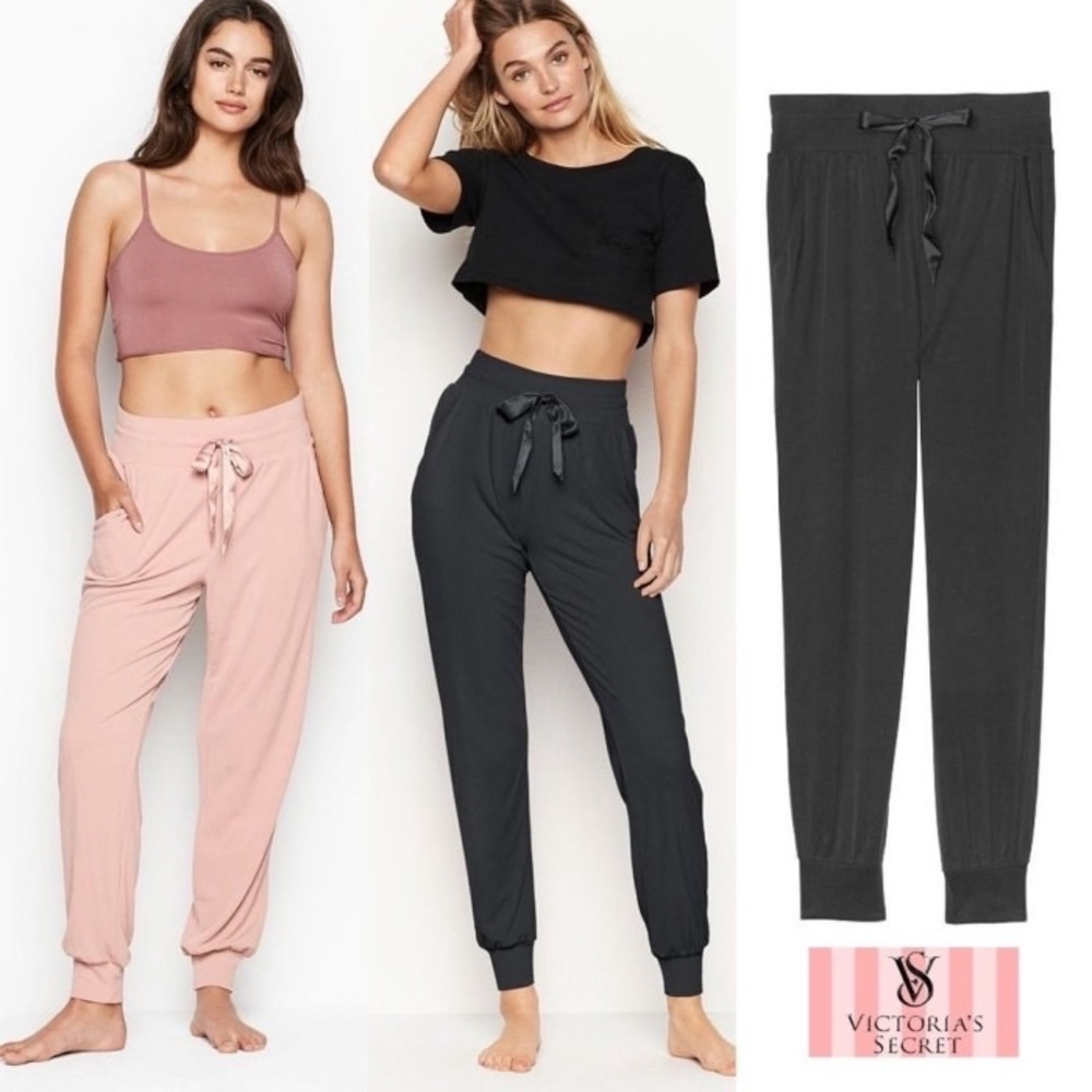 Victoria Secret-Featherweight Ribbed Joggers - Picture 5 of 7